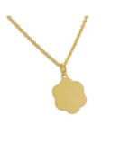 Anhänger Wolke aus 14 Karat Gelbgold
