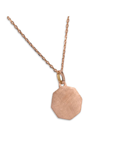 Anhänger „Polygon“ aus 14 Karat Rotgold