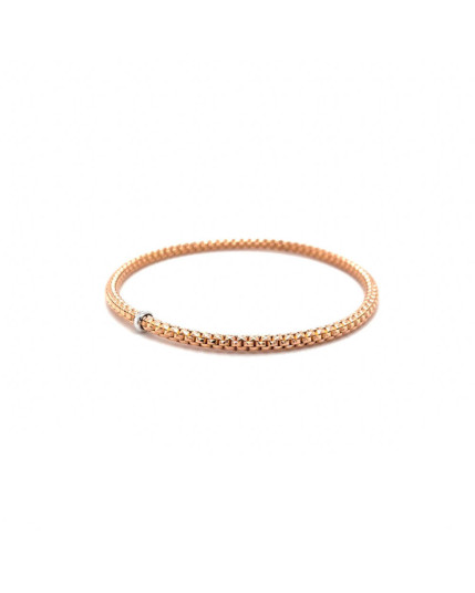 Flexibles Armband aus in 18 Karat Rotgold