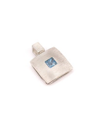 Anhänger mit Topas aus 925 Silber